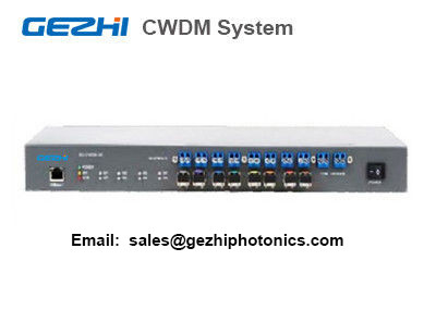 4-kanałowy system CWDM System zarządzania MUX Demux dla centrum danych