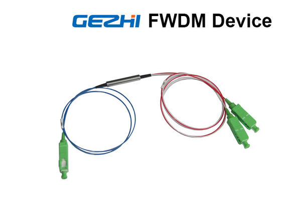 3-portowy filtr FWDM CWDM Mux Demux Pass 1490nm Reflect 1310 / 1550nm