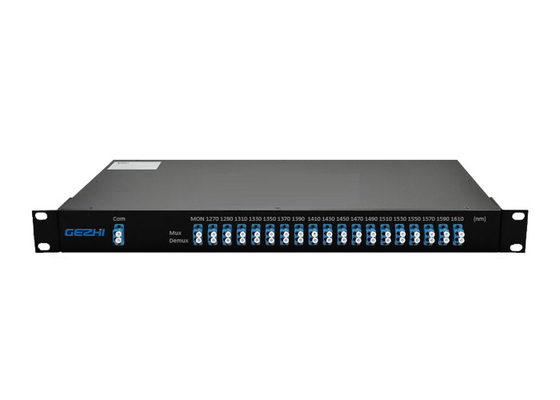 kupować 18-kanałowy pasywny moduł CWDM z podwójnym włóknem ze złączem LC / SC / FC / ST online manufacture