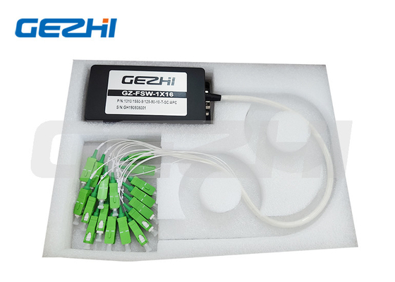 kupować Dostosowywalne przełączniki światłowodowe o długości fali 1x16 Multi Channel Single Mode Multimode online manufacture