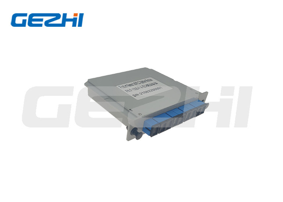 kupować G657A Światłowodowy rozdzielacz PLC 1x8 Moduł wkładania kart kasetowych online manufacture
