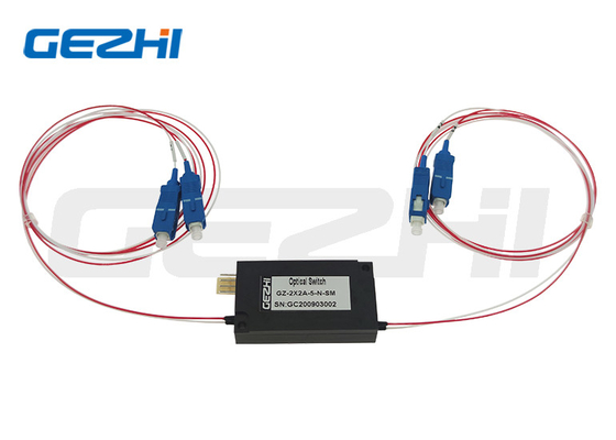 kupować hurtowy mechaniczny przełącznik światłowodowy 2x2B Bypass online manufacture