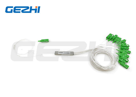 kupować Mini rozdzielacz światłowodowy PLC 1x16 z konektorem SC APC do sieci FTTH produkcja online