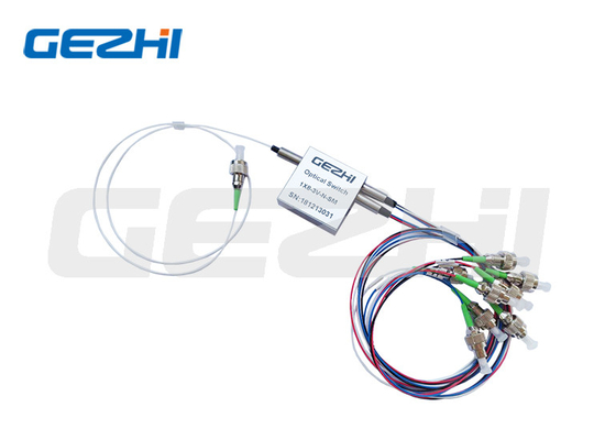 kupować Jednomodowy mechaniczny przełącznik optyczny 1xx8t Przełącznik optyczny złącza LC/UPC online manufacture
