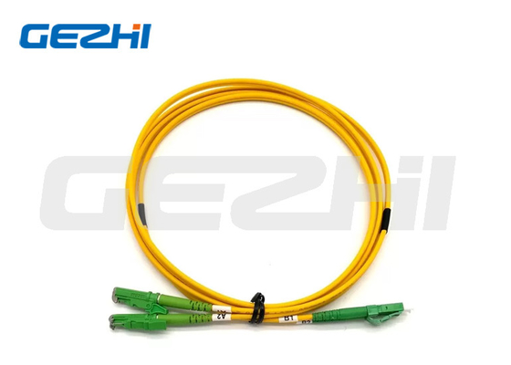 kupować Żółty kabel krosowy Outjacket serii E2000 Złącze APC z metalową nasadką online manufacture