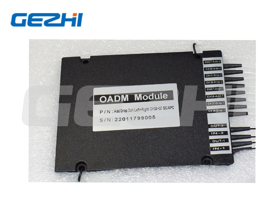 kupować Podwójny moduł światłowodowy DWDM OADM z interfejsem SC APC online manufacture