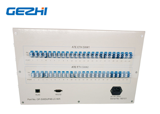 kupować 48 * 2x4 Matrix Optical Switch Rackmount do konserwacji systemu online manufacture