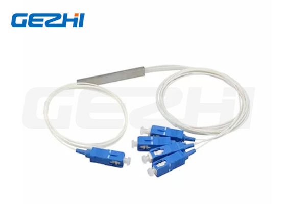 kupować Rozdzielacz PLC 1x4 SC UPC z włóknem G657A1 i średnicą kabla 0,9 mm do zastosowań FTTH produkcja online