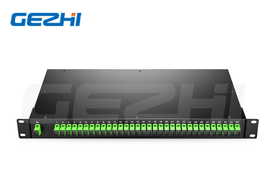kupować 1x32 Port Single Mode Fiber PLC Splitter Rack Mount Z Podłączeniem SC/APC online manufacture