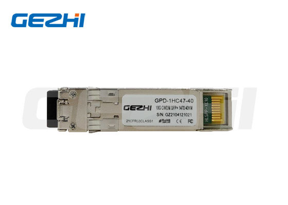 kupować Moduł nadajnika 10G CWDM 1490nm 40KM SFP+ dla przełącznika Gigabit Ethernet produkcja online