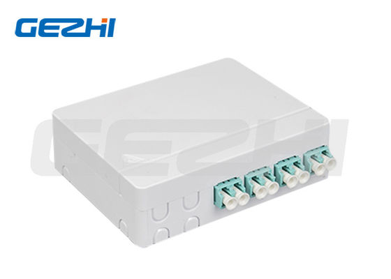 kupować Wodoszczelne 4 rdzenia FTTH Termination Box Wall Mount Fiber Optic Terminal Box z materiałem ABS produkcja online