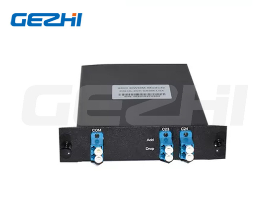 kupować 100GHz FTTX 1310nm 2CH Optyczny Mux Demux OADM DWDM Moduł Add Drop online manufacture