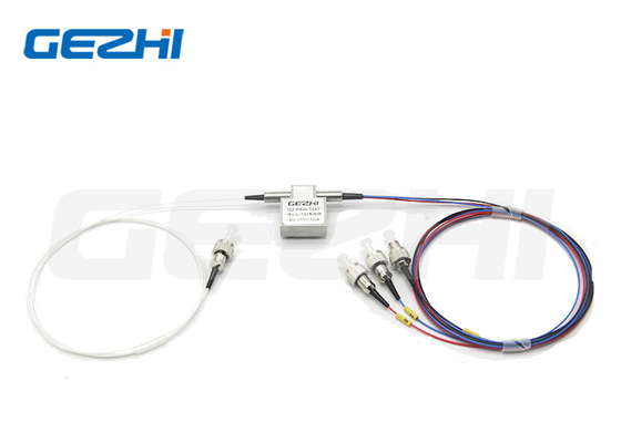 kupować Włączenie 5V 850nm Multimode1x3 T-Type Mechanical Optical Switch z FC/APC online manufacture