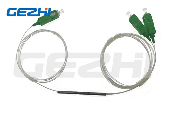 kupować 1x2 stopiony bikoniczny spluwacz włókna optycznego FBT splitter 1x2 FBT spluwacz optycznego SC / APC online manufacture