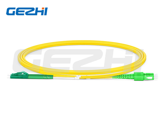 kupować 1310/1550nm LC APC do SC APC Duplex OS2 Single Mode PVC 2,0 mm Fiber Optic Patch Cable online manufacture