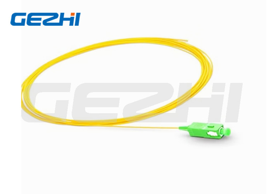kupować ST Typ złącza Kabel optyczny Simplex Pigtail z kolorem płaszcza chromatogramowego online manufacture