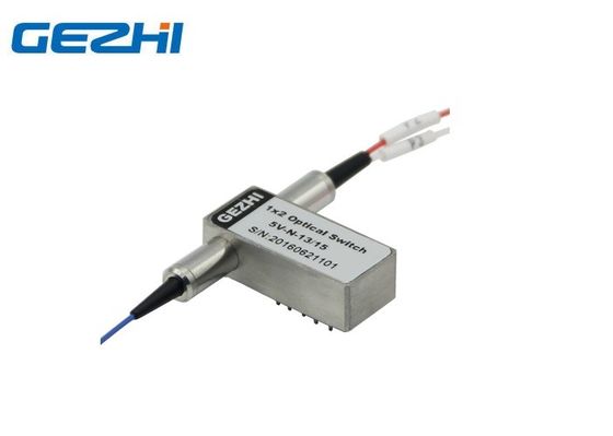 kupować 3 włókna 1550nm 1x2 niezatrzaskowe przełączniki światłowodowe online manufacture
