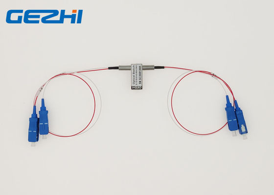 kupować 1310nm SM 1 metr SC UPC 2x2B Mechaniczne przełączniki światłowodowe online manufacture