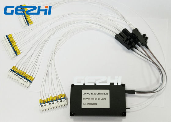 kupować Moduł 100 GHz C60 1x40 CH AAWG DWDM Mux Demux online manufacture