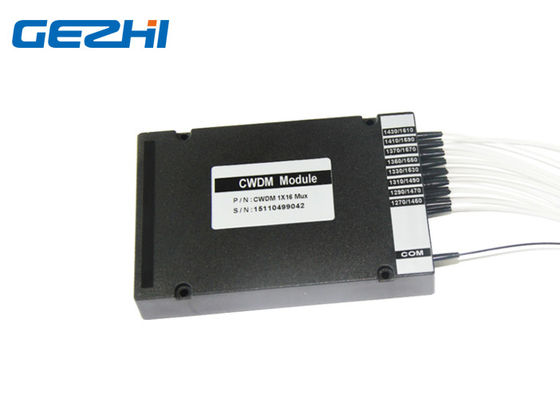 kupować 1610nm 1x16 Pojedynczy pasywny 16-kanałowy rozdzielacz CWDM online manufacture