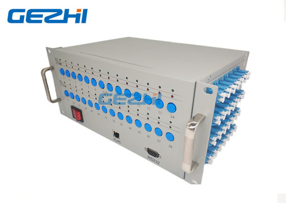 kupować 4U Rackmount Dual 28 sztuk 2x4 Opto mechaniczne przełączniki online manufacture