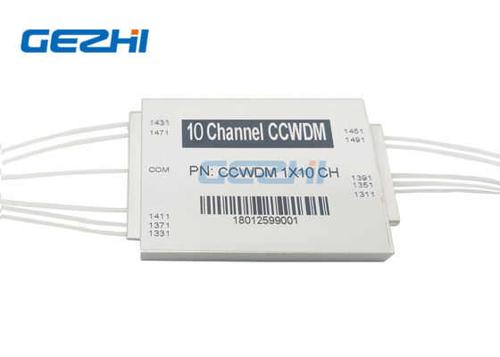 kupować Komponenty światłowodowe 1491nm Optyczny pasywny 1x10 kanałów Kompaktny moduł CWDM online manufacture
