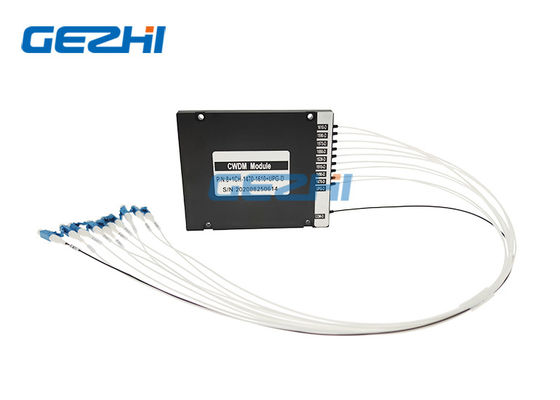 kupować Komórkowe 8-kanałowe moduły optyczne Mux Demux o mocy 500 mw CWDM online manufacture