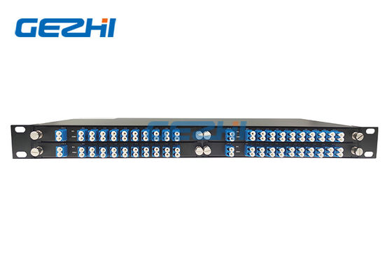 kupować LC UPC 8CH 100Ghz DWDM Mux Demux 4slot Rack Chassis online manufacture