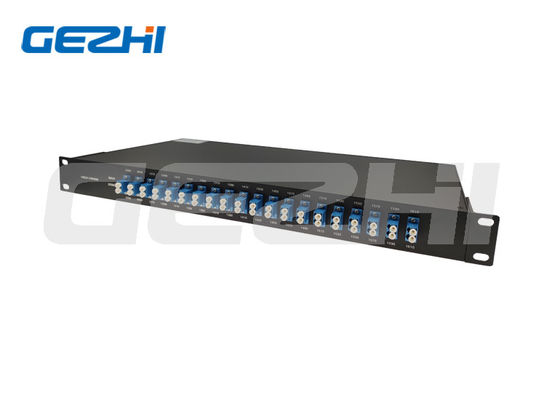 kupować 1x8 DWDM Pasywny adapter DWDM Mux Transport LC UPC w 19