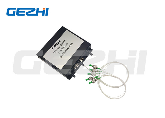 kupować Mechaniczny przełącznik światłowodowy 1x4 760nm ST FC LC SC Bez zatrzasku online manufacture