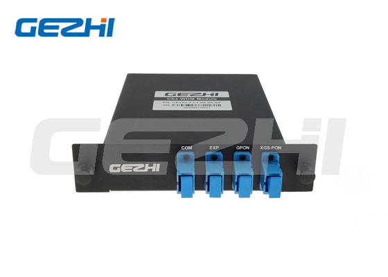 WDM1R GPON 1310/1490 XGS-PON 1270/1577nm Filtr Kaseta multipleksera WDM