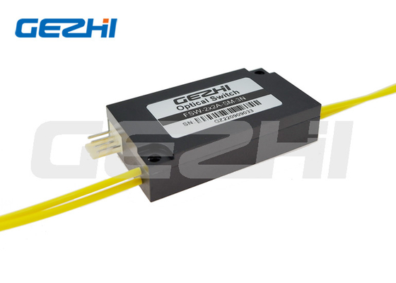 4 piny 2x2A Opto mechaniczne przełączniki optyczne w aluminiowym czarnym pudełku