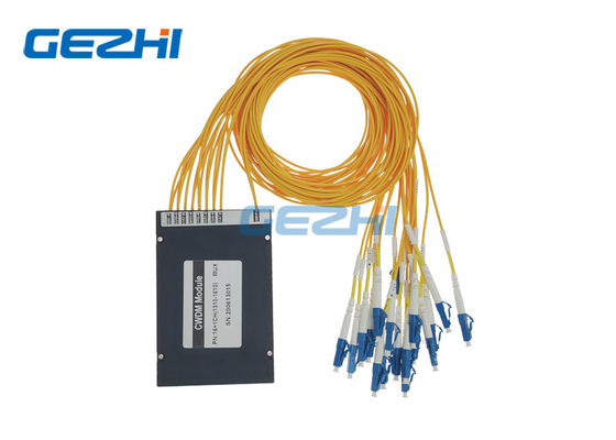 16-kanałowy moduł CWDM LC / PC 1310 - 1610nm Skrzynka światłowodowa