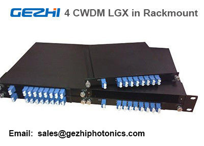 Pasywny moduł CWDM Mux Demux 8CH 4 sztuki LGX Box 19