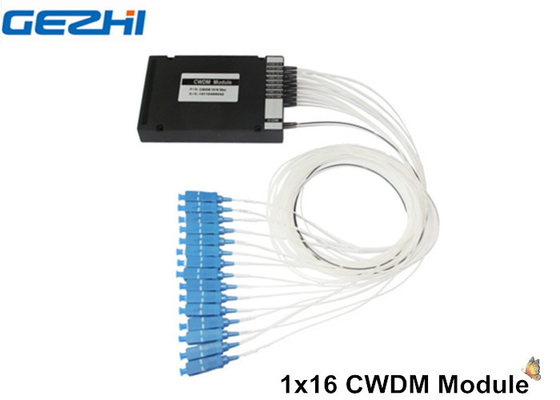Urządzenie pasywne 1 X 16 CWDM Mux Demux dla sieci WDM/systemu CATV