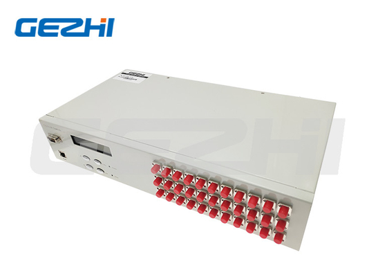 RJ45 Ethernet Remote Management 1x32 Porty 100M Przełączniki światłowodowe Niska strata wstawienia
