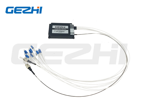 1*8 CWDM jednordzeniowy włókno 1470 ~ 1610nm pasywny rozdzielacz multipleksera WDM CWDM moduł Mux Demux LC/UPC ST/UPC z Express