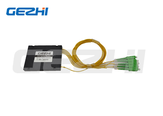 1x4 Pasywny rozdzielacz światłowodowy SC / APC Moduł ABS 1260 - 1650nm