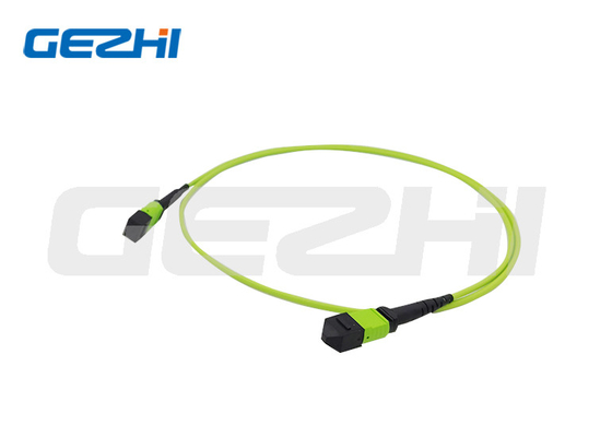 OM5 Multimode MPO Włóknooptyczne Jumper Patch Cord Kabel Kobieta lub Mężczyzna łącznik do centrum danych
