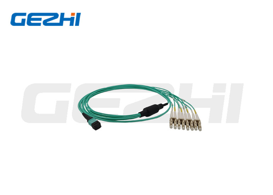 Niski PDL Multimode Patch Cable MPO OM3 12 Fiber MPO Trunk Cable