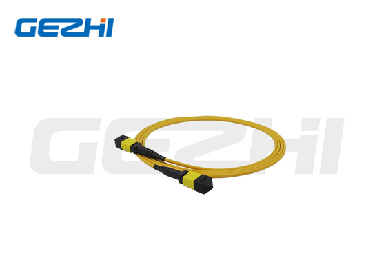 MTP / MPO 12 Core OS2 Custom Fiber Patch Cables w pasywnych komponentach