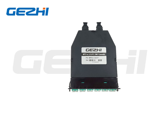 MPO Cassette Rack Mount Fiber Optic MPO Cassette box z patchcordem Rozdzielacz kabli MPO