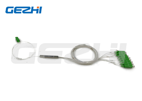 Mini Type SC APC 1x8 Splitter PLC Pasywne komponenty światłowodowe do FTTH