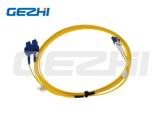 Patchcord światłowodowy 2-rdzeniowy z dupleksem PVC Kabel krosowy światłowodowy LC do SC dla FTTH