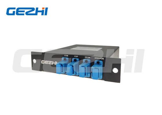 Filtr WDM1R GPON /XGS-PON Kaseta multipleksera WDM do centrum danych