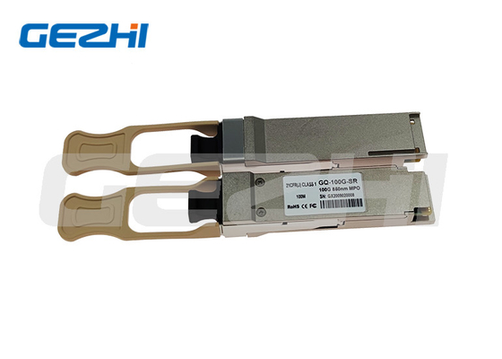 Moduły 100gbase Qsfp28-100g Duplex Lc Mmf Transceiver 100g Cfp/cfp2/cfp4 Sr4 850nm 100m