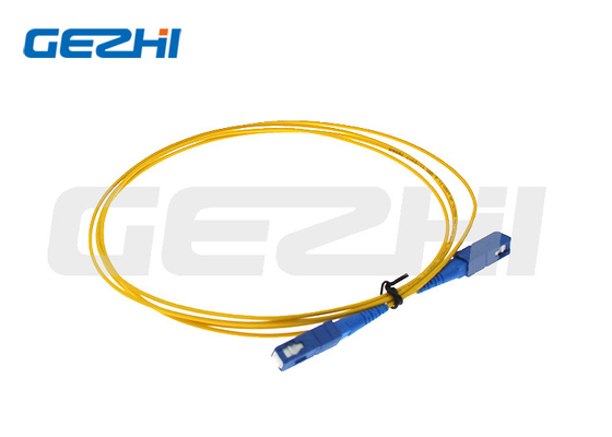 Patchcord światłowodowy Simplex LSZH SC / UPC do SC / UPC dla sieci LAN / CATV