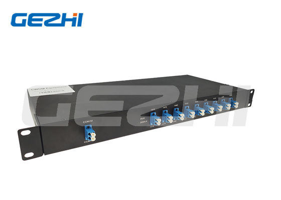 8ch CWDM Mux Demux 1U Rackmount Fiber Multiplexer 1470-1610nm dla systemów PON CATV