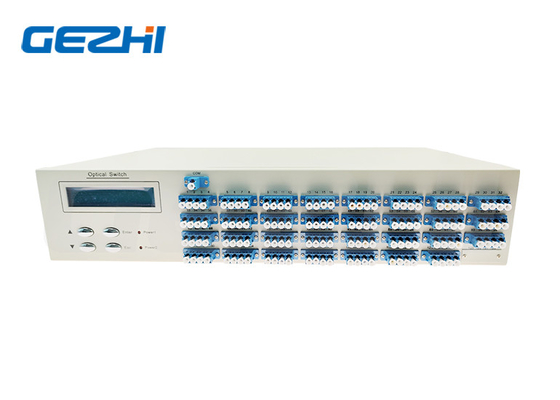 Przełącznik optyczny 1x124 MEMS Desktop 2RU Rackmount do sieciowego systemu testowego