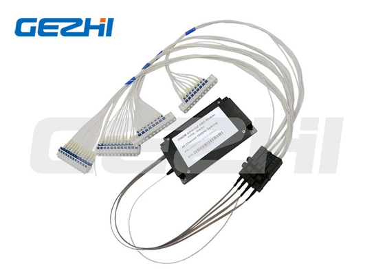 40 CH 100GHz Atermiczny moduł AAWG DWDM Płaski filtr gaussowski